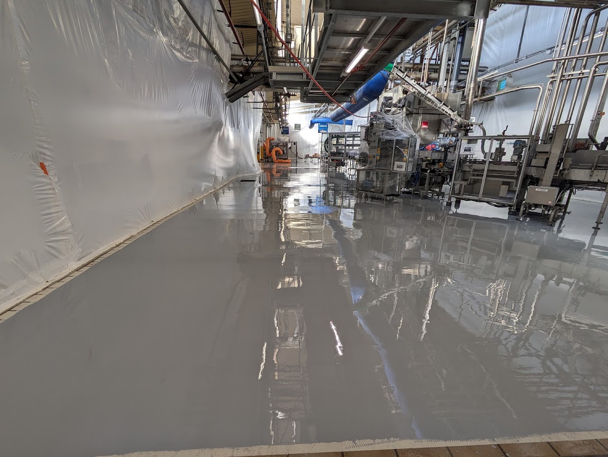 Revêtement de sol en résine